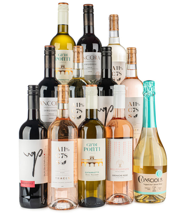 Clean Mixed Wine Case 12