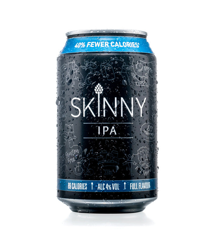 Skinny IPA Cans Low Calorie Lager 89 Calories DrinkWell UK