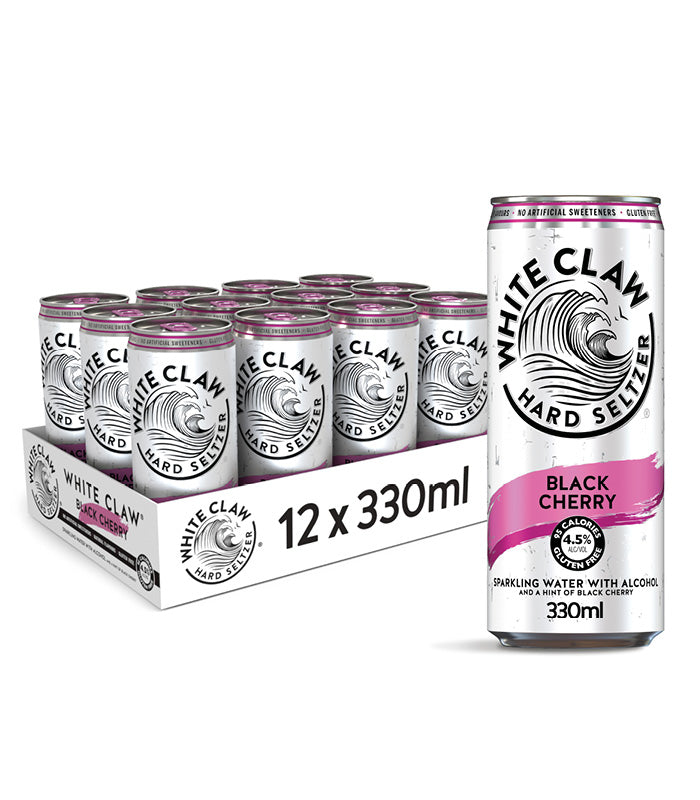 White Claw Black Cherry UK Hard Seltzer Buy Today at DrinkWell UK