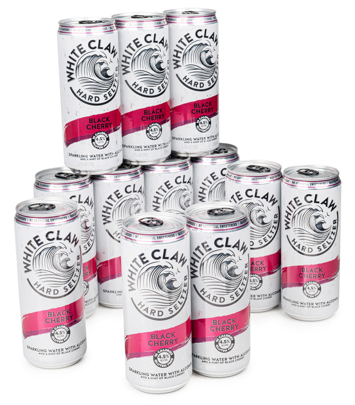 White Claw Black Cherry UK Hard Seltzer Buy Today at DrinkWell UK