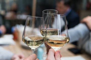 wine glasses cheers