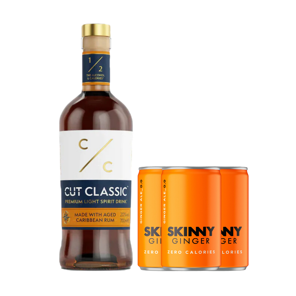 Cut Classics Rum + Ginger Ale Cocktail Pack DrinkWell