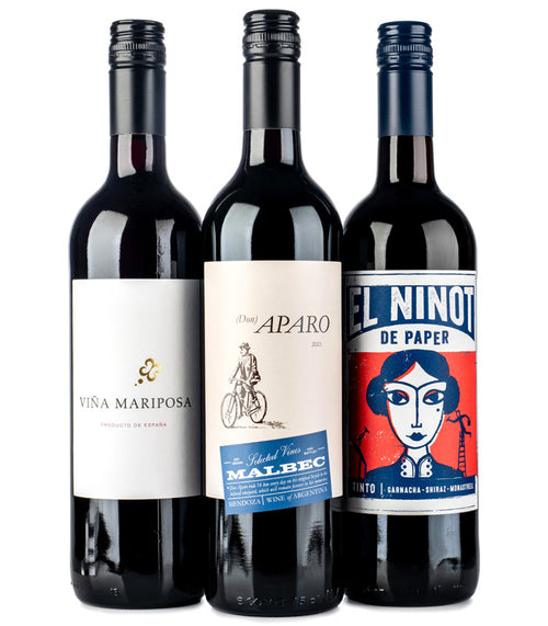 Sugar Free Red Wine Trio