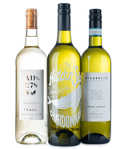 Sugar Free White Wine Trio