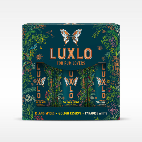 LUXLO FOR RUM LOVERS Discovery Set, 3 x 5cl bottles