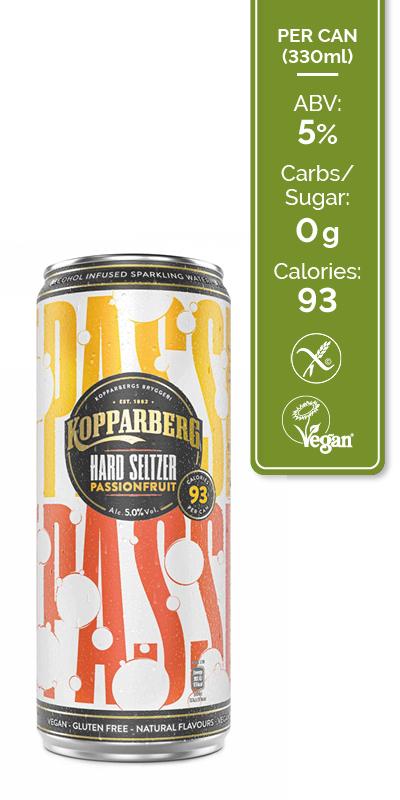 Kopparberg Passionfruit Hard Seltzer Can