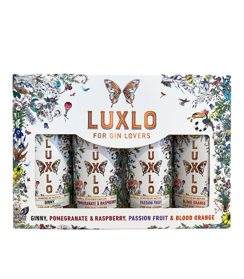 LUXLO FOR GIN LOVERS Collection - 4 x 5cl Bottles