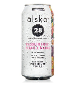 Alska 28 - Passionfruit Peach & Mango Can
