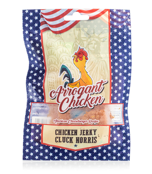 Arrogant Chicken - American Cheeseburger Smoked Chicken Jerky