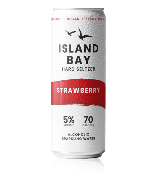 Island Bay Strawberry Hard Seltzer