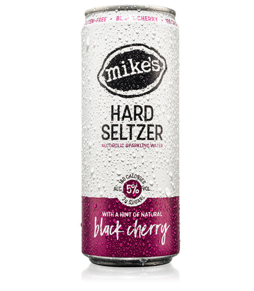 Mikes Black Cherry Hard Seltzer Can